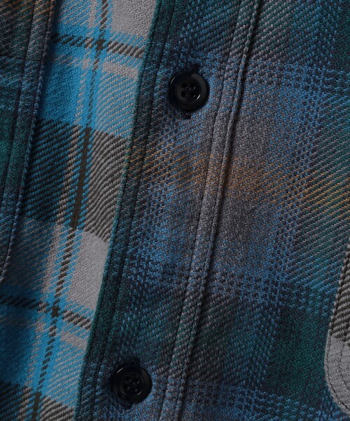 BEAMS(ビームス)の「【別注】SUGAR CANE / クレイジー ワークシャツ(シャツ/ブラウス・メンズ・ブラック/ネイビー・S/M/L/XL)」の6枚目の写真