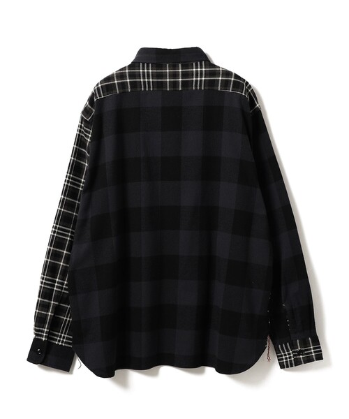 BEAMS(ビームス)の「【別注】SUGAR CANE / クレイジー ワークシャツ(シャツ/ブラウス・メンズ・ブラック/ネイビー・S/M/L/XL)」の10枚目の写真