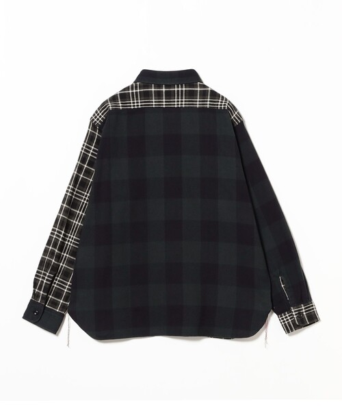 BEAMS(ビームス)の「【別注】SUGAR CANE / クレイジー ワークシャツ(シャツ/ブラウス・メンズ・ブラック/ネイビー・S/M/L/XL)」の12枚目の写真