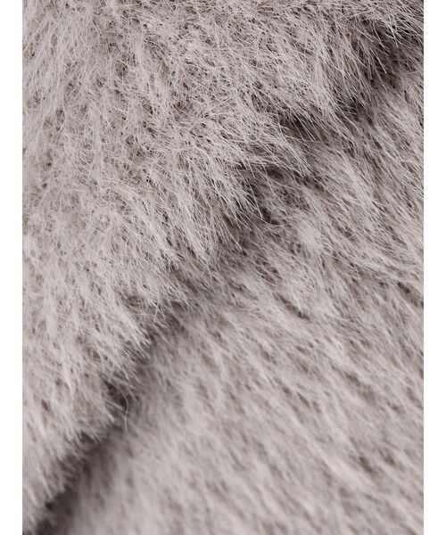 LAGUNAMOON（ラグナムーン）の「ミニシャギーニットベスト（ベスト・レディース・アイボリー/グレー・FREE）」の21枚目の写真