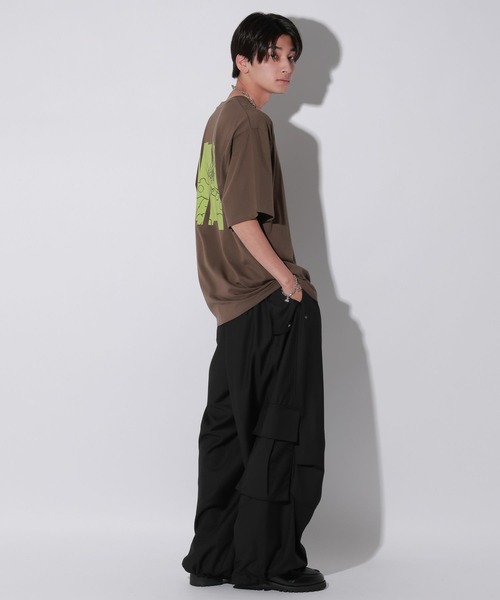 Anui（アニュイ）の「【UNISEX/3サイズ展開】シークレットヤンキーラビットTシャツ（Tシャツ/カットソー・レディース・ブラック/オフホワイト/ブラウン・SMALL/MEDIUM/LARGE）」の12枚目の写真