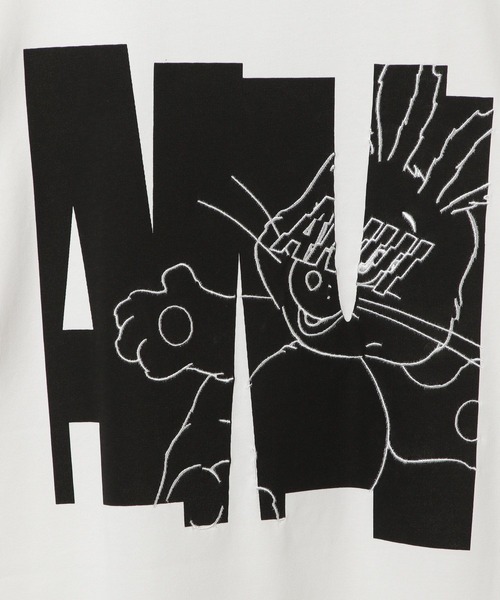 Anui（アニュイ）の「【UNISEX/3サイズ展開】シークレットヤンキーラビットTシャツ（Tシャツ/カットソー・レディース・ブラック/オフホワイト/ブラウン・SMALL/MEDIUM/LARGE）」の22枚目の写真