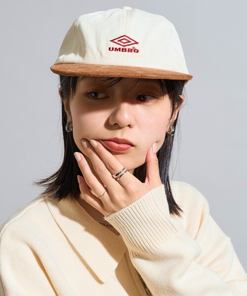 【UMBRO】 HBL Vintage Half-Flat Cap /追跡付 人気正規品☆UMBRO☆HBL Vintage Half-Flat Cap☆ボールキャップ