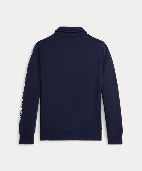 POLO RALPH LAUREN CHILDRENSWEAR(ポロ ラルフ ローレン チルドレンズウェア)の「ロゴ フリース カラード スウェットシャツ(スウェット・キッズ・ネイビー系1・L/M/S/XL)」の4枚目の写真