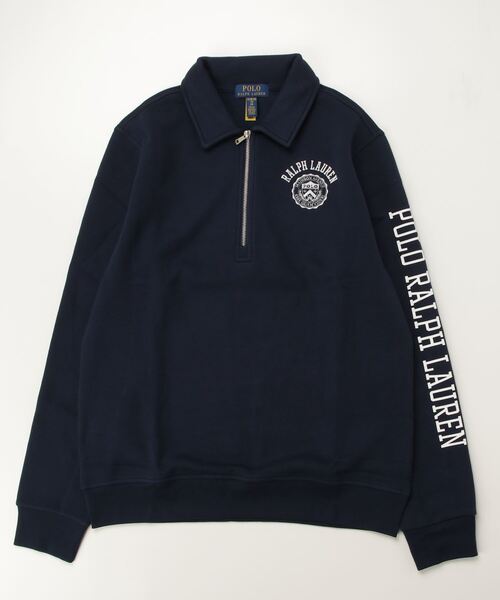 POLO RALPH LAUREN CHILDRENSWEAR(ポロ ラルフ ローレン チルドレンズウェア)の「ロゴ フリース カラード スウェットシャツ(スウェット・キッズ・ネイビー系1・L/M/S/XL)」の3枚目の写真