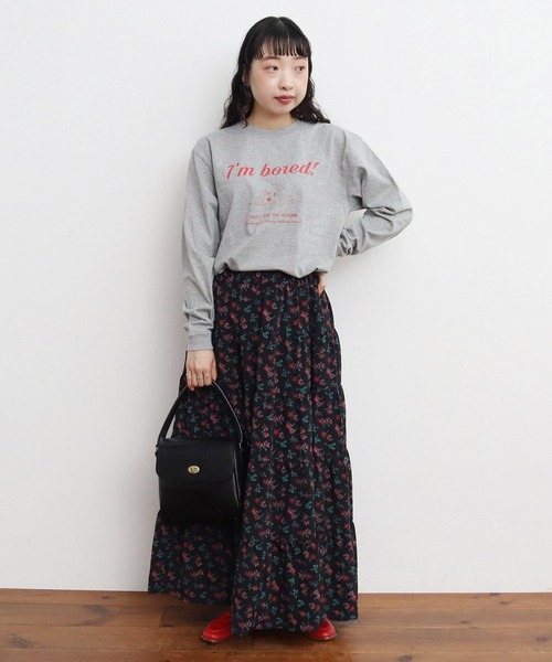 Dot&Stripes CHILD WOMAN(ドットアンドストライプス チャイルドウーマン)の「TIDEWAY別注 MOSS LEATHER ハンドBAG(ハンドバッグ・レディース・ダークブラウン/ブラック・FREE)」の20枚目の写真