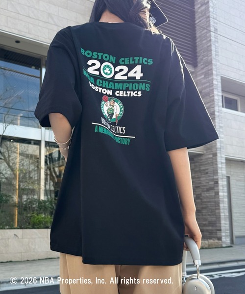 NBA(エヌビーエー)の「【NBA】NBA CHAMPIONS TEAM PRINT Tee(Tシャツ/カットソー・レディース・ブラック系その他3/ブラック系その他2/ホワイト系その他2/ホワイト系1/ブラック系1/ホワイト系その他3・M/S/XL/L)」の17枚目の写真