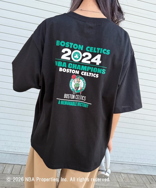 NBA(エヌビーエー)の「【NBA】NBA CHAMPIONS TEAM PRINT Tee(Tシャツ/カットソー・レディース・ブラック系その他3/ブラック系その他2/ホワイト系その他2/ホワイト系1/ブラック系1/ホワイト系その他3・M/S/XL/L)」の18枚目の写真
