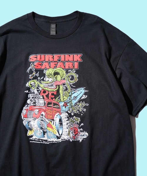 C.E.L.STORE(セルストア)の「THRIFTY LOOK / スリフティールック "RAT FINK" PRINT TEE ラットフィンク グラフィック Tシャツ(Tシャツ/カットソー・メンズ・その他1/その他2/ホワイト系その他/ブラック/サックスブルー・LARGE/X-LARGE)」の4枚目の写真