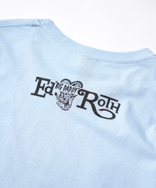 C.E.L.STORE(セルストア)の「THRIFTY LOOK / スリフティールック "RAT FINK" PRINT TEE ラットフィンク グラフィック Tシャツ(Tシャツ/カットソー・メンズ・その他1/その他2/ホワイト系その他/ブラック/サックスブルー・LARGE/X-LARGE)」の6枚目の写真