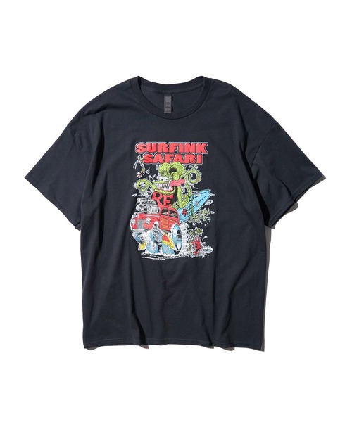 C.E.L.STORE(セルストア)の「THRIFTY LOOK / スリフティールック "RAT FINK" PRINT TEE ラットフィンク グラフィック Tシャツ(Tシャツ/カットソー・メンズ・その他1/その他2/ホワイト系その他/ブラック/サックスブルー・LARGE/X-LARGE)」の7枚目の写真
