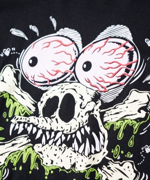 C.E.L.STORE(セルストア)の「THRIFTY LOOK / スリフティールック "RAT FINK" PRINT TEE ラットフィンク グラフィック Tシャツ(Tシャツ/カットソー・メンズ・その他1/その他2/ホワイト系その他/ブラック/サックスブルー・LARGE/X-LARGE)」の12枚目の写真
