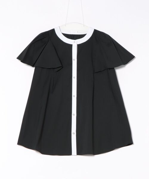 美品 SONO/ソーノ パフスリーブフレアブラウス SONO ソーノ 2023