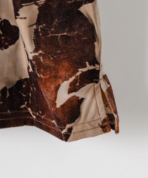 CASPER JOHN（キャスパージョン）の「Flocked tulle layered sweat / フロッキーチュールレイヤードスウェット（Tシャツ/カットソー・メンズ・ブラック/ブラウン・X-SMALL/SMALL/MEDIUM/LARGE）」の22枚目の写真