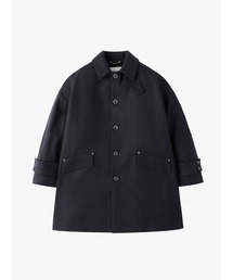 MACKINTOSH マッキントッシュ ステンカラーコート ネイビー 38サイズ MACKINTOSH / マッキントッシュ | コットン ボンディング ステン