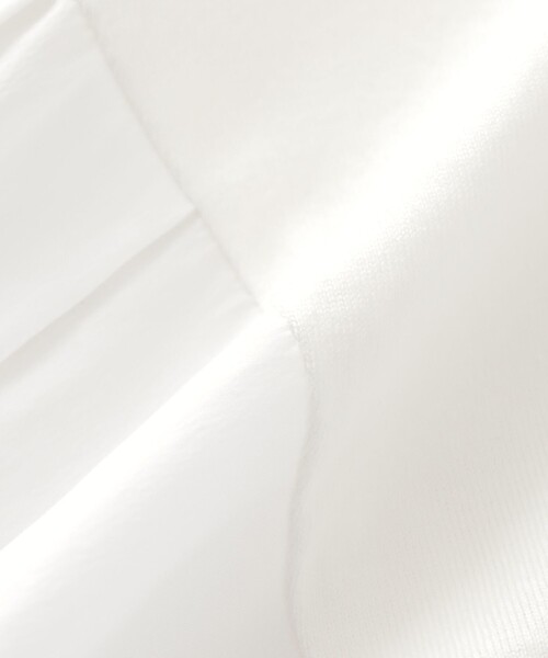 MACKINTOSH LONDON（マッキントッシュ ロンドン）の「マテリアルミックスプルオーバー（Tシャツ/カットソー・レディース・オフホワイト/ネイビー/ベージュ・38）」の9枚目の写真