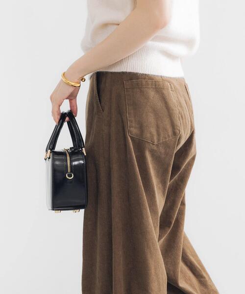 URBAN RESEARCH（アーバンリサーチ）の「コーデュロイカーブパンツ（その他パンツ・レディース・チャコールグレー/アイボリー/グリーン系その他・36/38/40）」の16枚目の写真