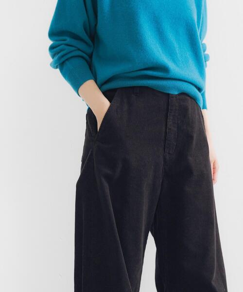 【新品】ハグオーワー コーデュロイカーブパンツ ブラック Sサイズ 新品】ハグオーワー コーデュロイカーブパンツ ブラック Sサイズ