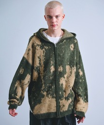 Engineered Garment 21AW モヘアニットパーカー 今季オリジナルのフェアアイル柄モヘアニットを使用したアイテム