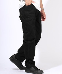 ワイドペインターストレッチツイルパンツ
