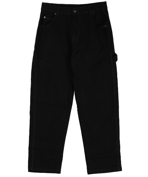 LUXSTYLE（ラグスタイル）の「ワイドペインターストレッチツイルパンツ（チノパンツ・メンズ・ベージュ/ブラック/カーキ/チャコールグレー・M/L/XL）」の19枚目の写真