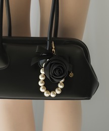 muku（ムク）の「CHARM/ROSE×PEARL（キーホルダー・レディース）」
