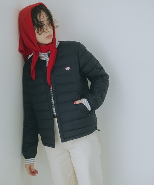 DANTON / インナー ダウン クルーネック ジャケット 25FW（XS～M