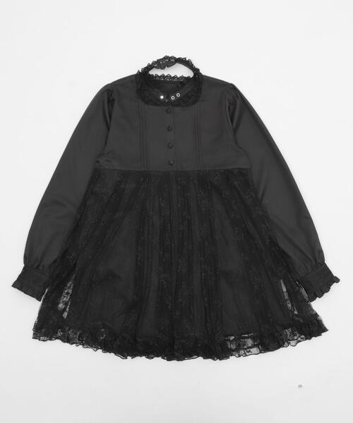 Whinny(ホワイニー)の「Whinny/《2個セット★》迷子の子猫姫(ワンピース・レディース・ブラック/サックスブルー/ホワイト・FREE)」の12枚目の写真