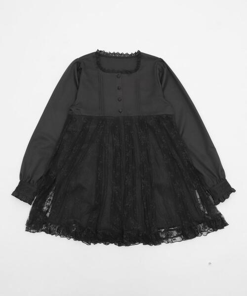 Whinny(ホワイニー)の「Whinny/《2個セット★》迷子の子猫姫(ワンピース・レディース・ブラック/サックスブルー/ホワイト・FREE)」の14枚目の写真