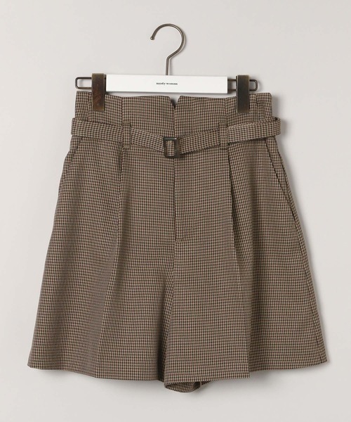 mysty woman（ミスティウーマン）の「ベルテッドショートパンツ 582499（その他パンツ・レディース・ブラウン系その他/ベージュ系その他/グレイッシュベージュ・FREE）」の21枚目の写真