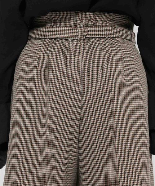 mysty woman（ミスティウーマン）の「ベルテッドショートパンツ 582499（その他パンツ・レディース・ブラウン系その他/ベージュ系その他/グレイッシュベージュ・FREE）」の14枚目の写真