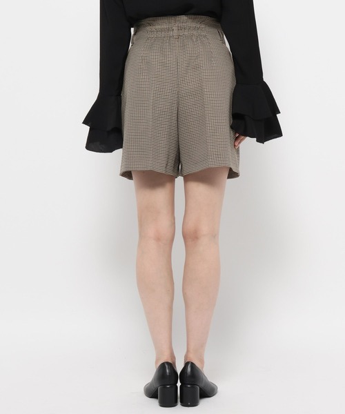 mysty woman（ミスティウーマン）の「ベルテッドショートパンツ 582499（その他パンツ・レディース・ブラウン系その他/ベージュ系その他/グレイッシュベージュ・FREE）」の16枚目の写真