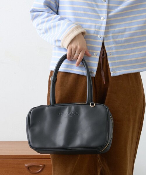 大容量】【GEVACO】レザーボストンバッグ（ボストンバッグ）｜GEVACO