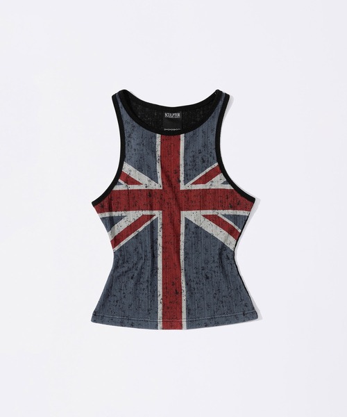 SCULPTOR タンクトップ セール】Union Jack Tank（タンクトップ）｜SCULPTOR（スカルプター