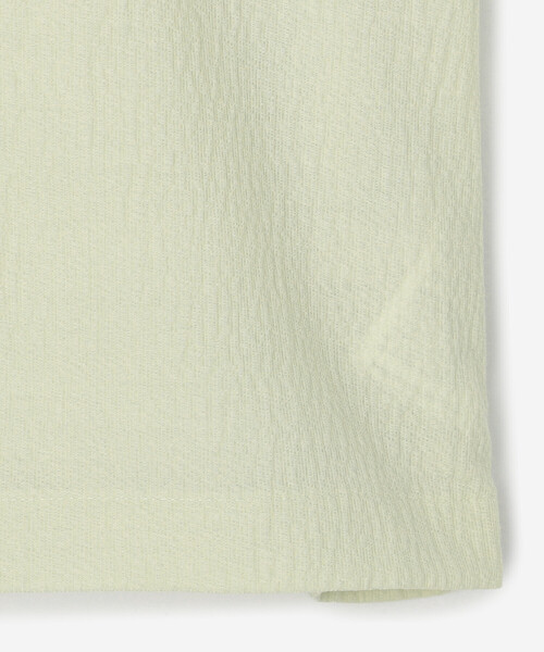 LE GLAZIK（ルグラジック）の「LE GLAZIK | ポリエステルコットン ギャザーシャツ WOMEN（シャツ/ブラウス・レディース・グリーン系その他/クリーム/ブラック・36）」の9枚目の写真