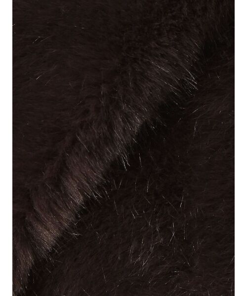 MERCURYDUO（マーキュリーデュオ）の「テーラードカラーフェイクファーショートコート（その他アウター・レディース・ブラウン/ベージュ/アイボリー・SMALL/MEDIUM）」の8枚目の写真