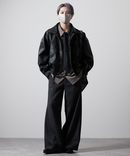 灰草　ヘルドマンパンツ　3回染 灰草 ヘルドマンパンツ 3回染