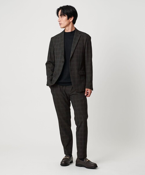 BEAUTY&YOUTH UNITED ARROWS（ビューティーアンドユースユナイテッドアローズ）の「リサイクル ポリエステル 2B ジャケット セットアップ対応 ウォッシャブル（テーラードジャケット・メンズ・ダークブラウン/ネイビー/その他1/ダークグレー・S/XL/L/M）」の15枚目の写真