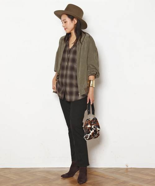 Mollini（モリーニ）の「【Mollini/モリーニ】suede booties (7.5cm)（ブーツ・レディース・ブラウン・37/36/39/38）」の9枚目の写真