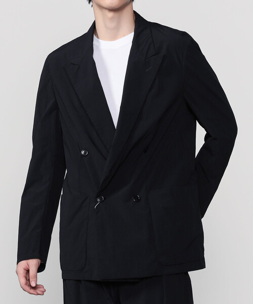 ◆美品◆mando マンド Bshop別注 ダブルジャケット mando | 〈別注〉ナイロン ダブルジャケット MEN（テーラード