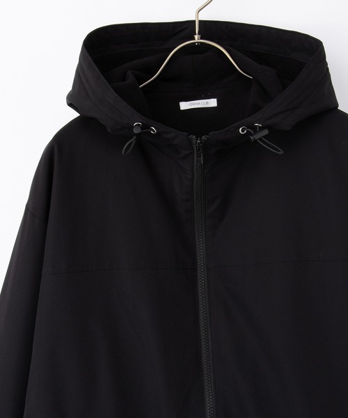 Honeys(ハニーズ)の「【非フッ素撥水加工】裏フリースフードブルゾン(ブルゾン・レディース・ベージュ/ネイビー/ブラック/カーキ・S/M/LL/L)」の11枚目の写真