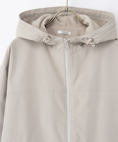 Honeys(ハニーズ)の「【非フッ素撥水加工】裏フリースフードブルゾン(ブルゾン・レディース・ベージュ/ネイビー/ブラック/カーキ・S/M/LL/L)」の17枚目の写真