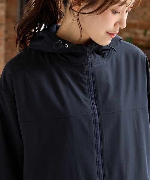 Honeys(ハニーズ)の「【非フッ素撥水加工】裏フリースフードブルゾン(ブルゾン・レディース・ベージュ/ネイビー/ブラック/カーキ・S/M/LL/L)」の20枚目の写真