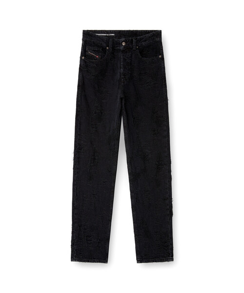 は〜い　お茶 diesel ブラックデニム　w32 メンズ レギュラーフィット ブラックデニムパンツ REGULAR 2024 D-MACS
