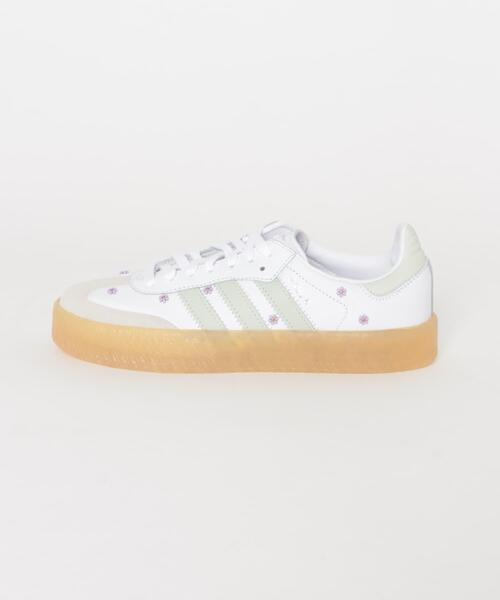 adidas(アディダス)の「adidas SAMBAE W(スニーカー・レディース・ホワイト系その他・24/23.5/24.5/25)」の2枚目の写真