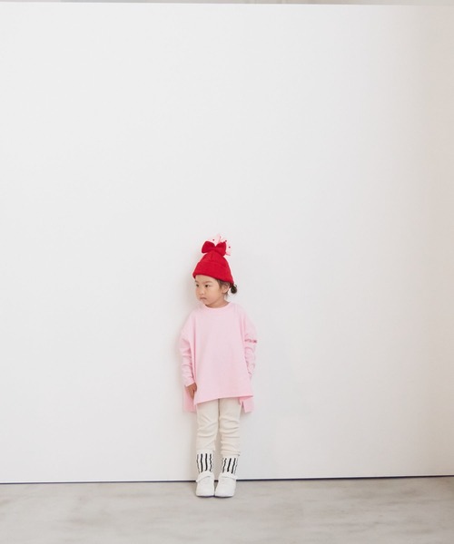 LOWRYS FARM(ローリーズファーム)の「USAベーシックTLS 591842(Tシャツ/カットソー・キッズ・ライトブルー/オフホワイト/ブラック/ピンク系その他/ゴールド系その他・120cm/140cm/130cm/110cm/150cm)」の6枚目の写真