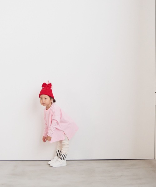 LOWRYS FARM(ローリーズファーム)の「USAベーシックTLS 591842(Tシャツ/カットソー・キッズ・ライトブルー/オフホワイト/ブラック/ピンク系その他/ゴールド系その他・120cm/140cm/130cm/110cm/150cm)」の8枚目の写真