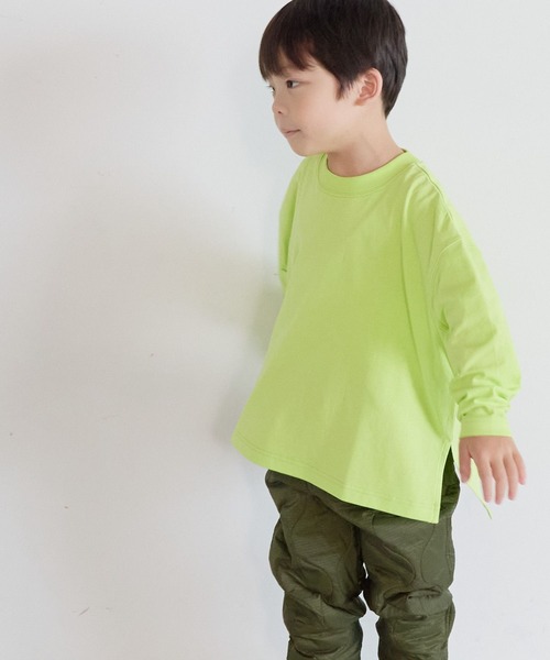 LOWRYS FARM(ローリーズファーム)の「USAベーシックTLS 591842(Tシャツ/カットソー・キッズ・ライトブルー/オフホワイト/ブラック/ピンク系その他/ゴールド系その他・120cm/140cm/130cm/110cm/150cm)」の16枚目の写真