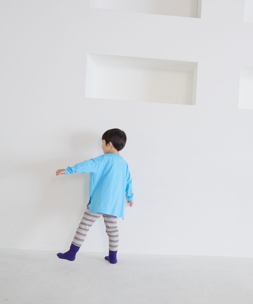 LOWRYS FARM(ローリーズファーム)の「USAベーシックTLS 591842(Tシャツ/カットソー・キッズ・ライトブルー/オフホワイト/ブラック/ピンク系その他/ゴールド系その他・120cm/140cm/130cm/110cm/150cm)」の18枚目の写真