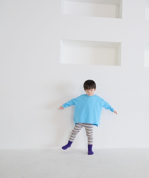 LOWRYS FARM(ローリーズファーム)の「USAベーシックTLS 591842(Tシャツ/カットソー・キッズ・ライトブルー/オフホワイト/ブラック/ピンク系その他/ゴールド系その他・120cm/140cm/130cm/110cm/150cm)」の19枚目の写真